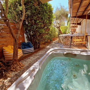 Chambre Cigale jacuzzi privé